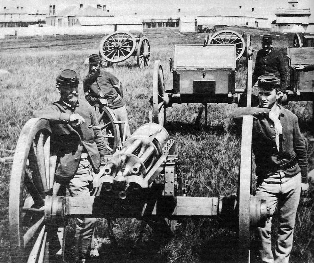 gatling gun of the west