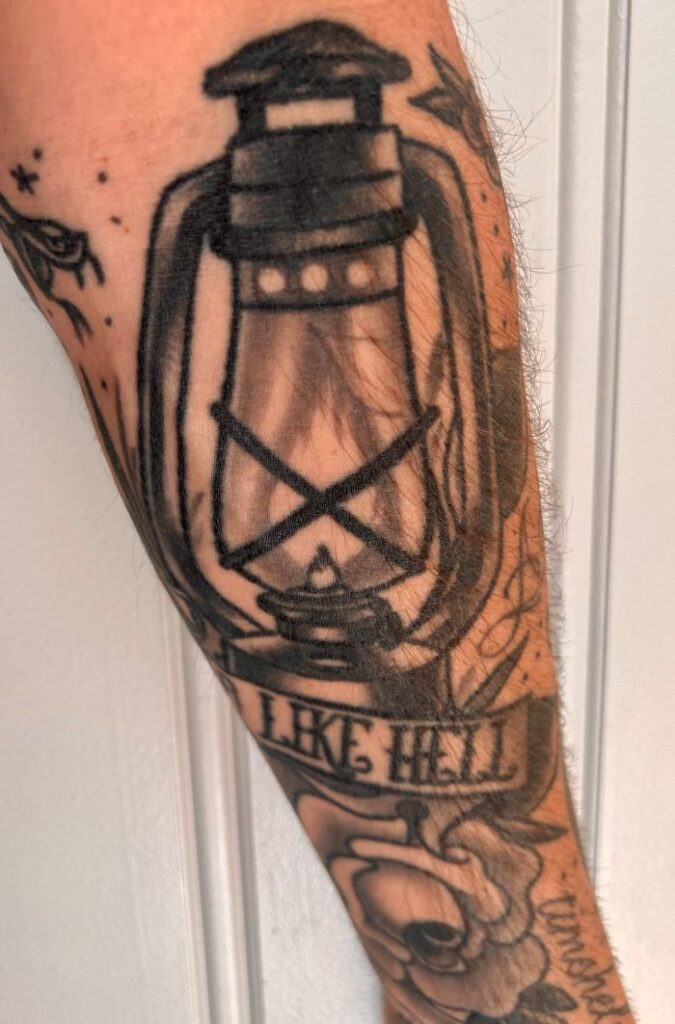 lantern tattoo