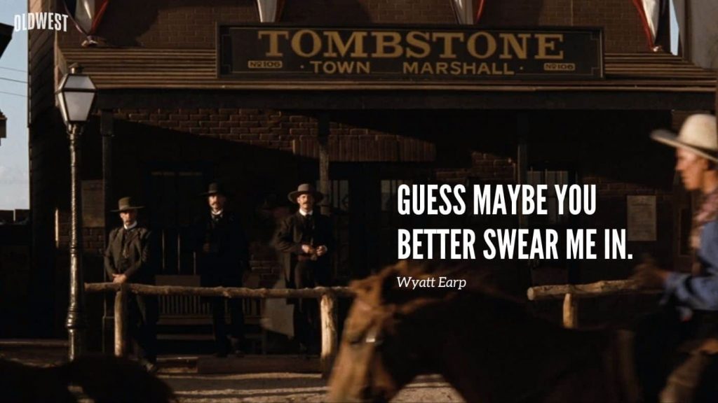 wyatt earp quote tombstone